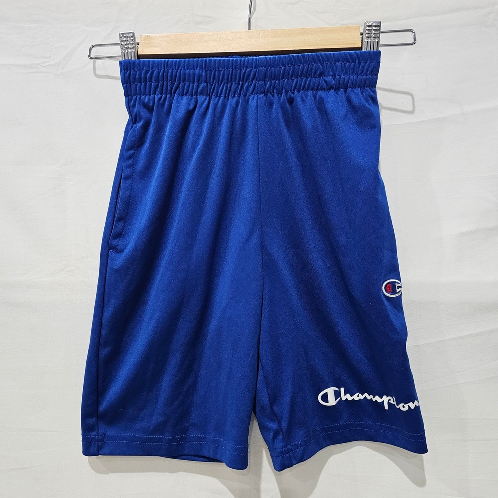 Champion Boys Size S Small Royal Blue Athletic Basketball Gym Shorts Athletic
